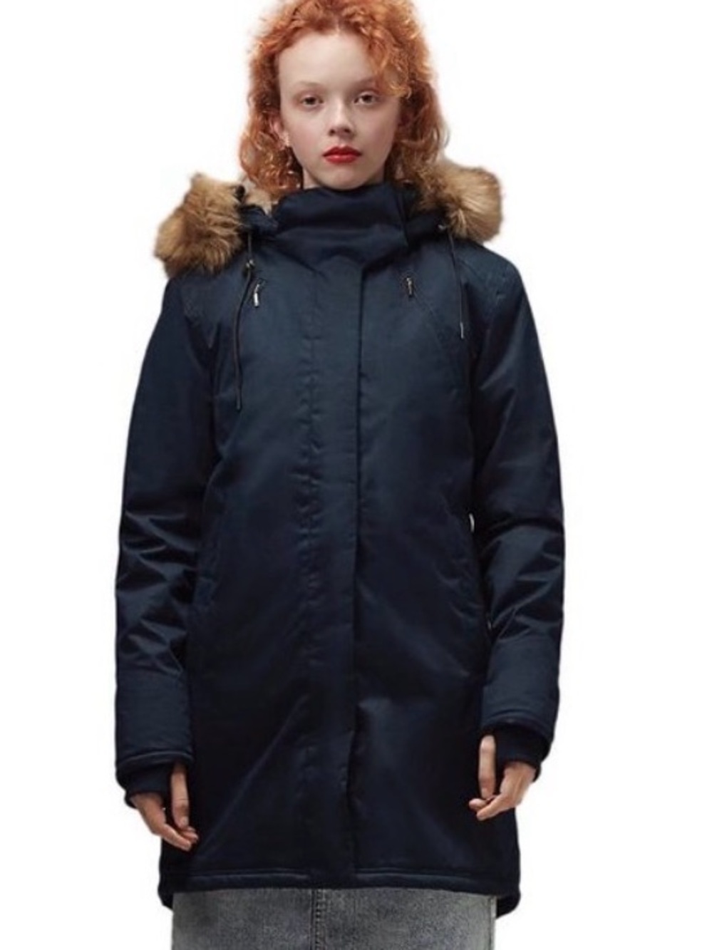 Hoodlamb Nordic Parka Blue Hemp Tailor Small